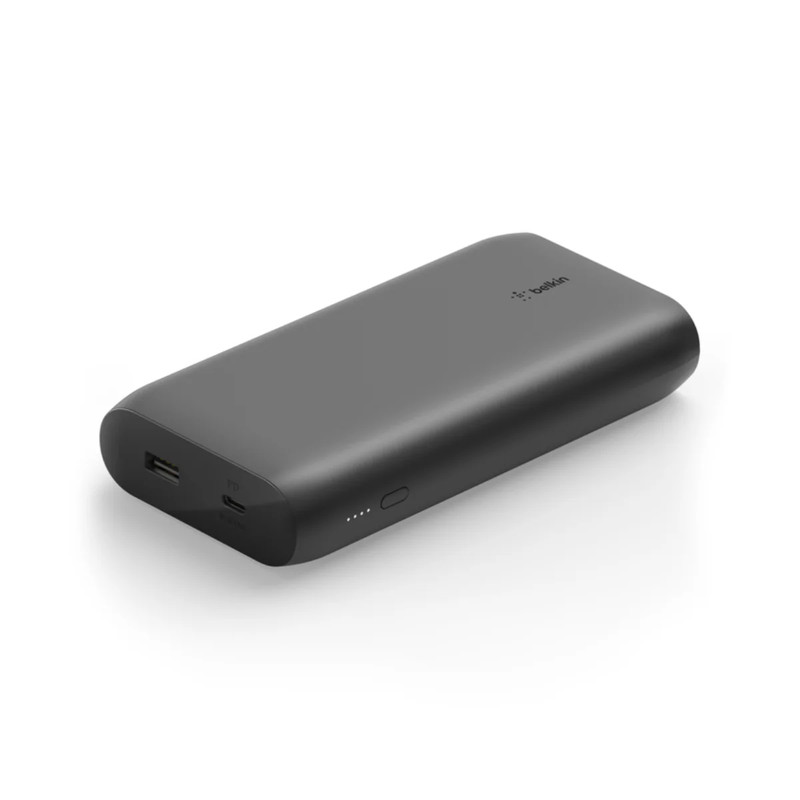 Belkin 20,000 mAh 30W USB-C PD Power Bank - Black - مزود طاقة